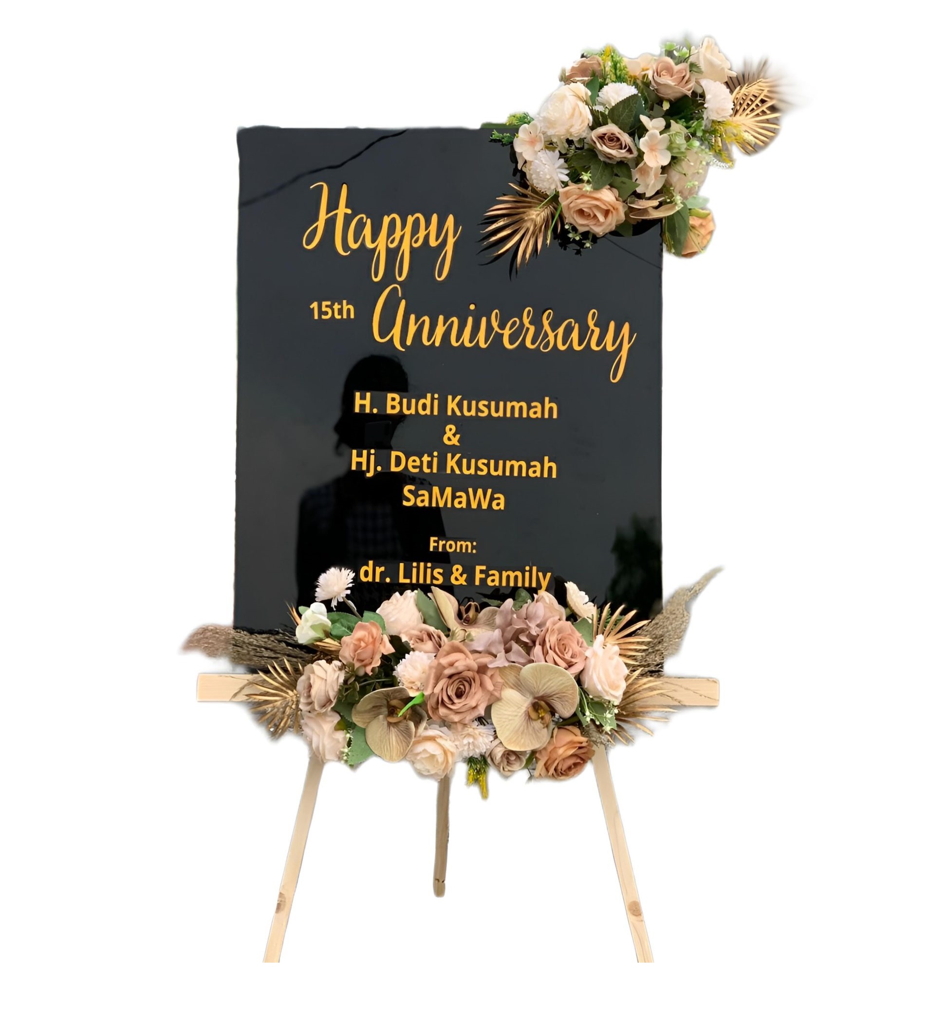 Papan Bunga Akrilik Trenggalek