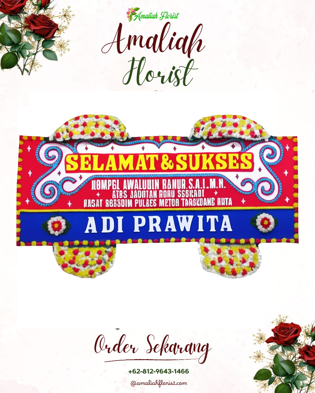 Papan Bunga Ucapan Selamat Trenggalek