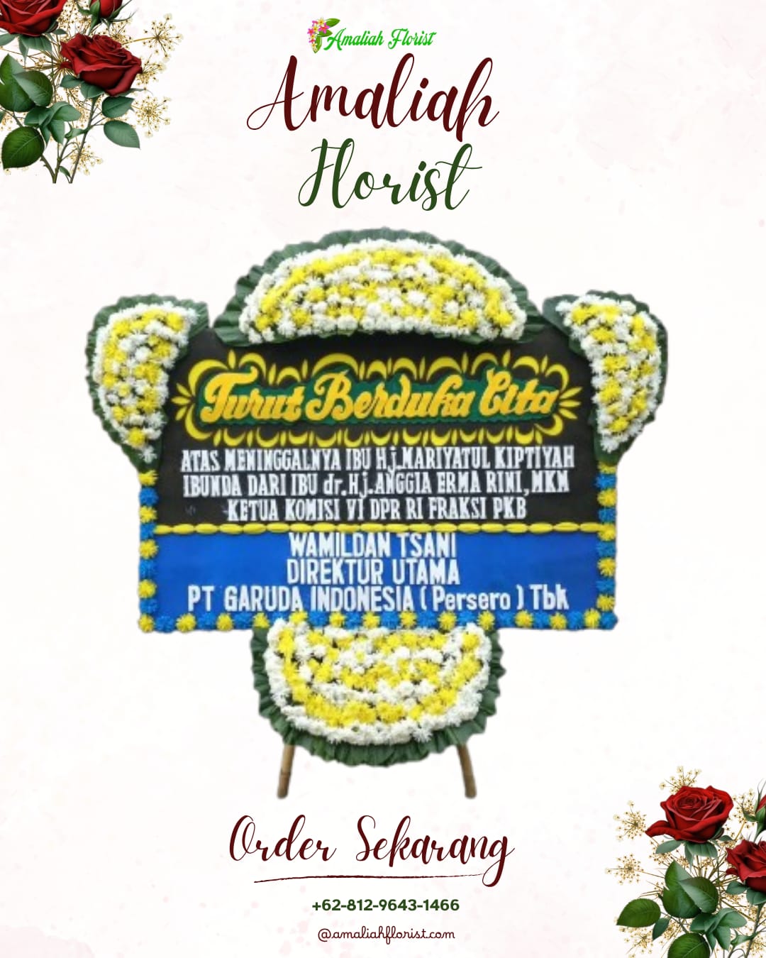 Papan Bunga Duka Trenggalek